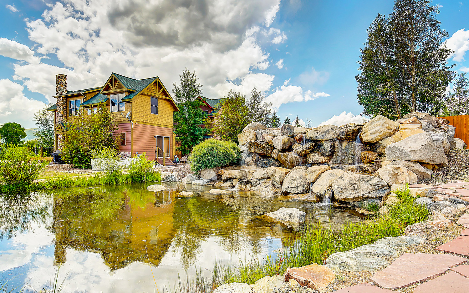 Denver Real Estate exterior photo of lake in front of house